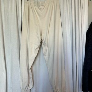 White Sweater Joggers